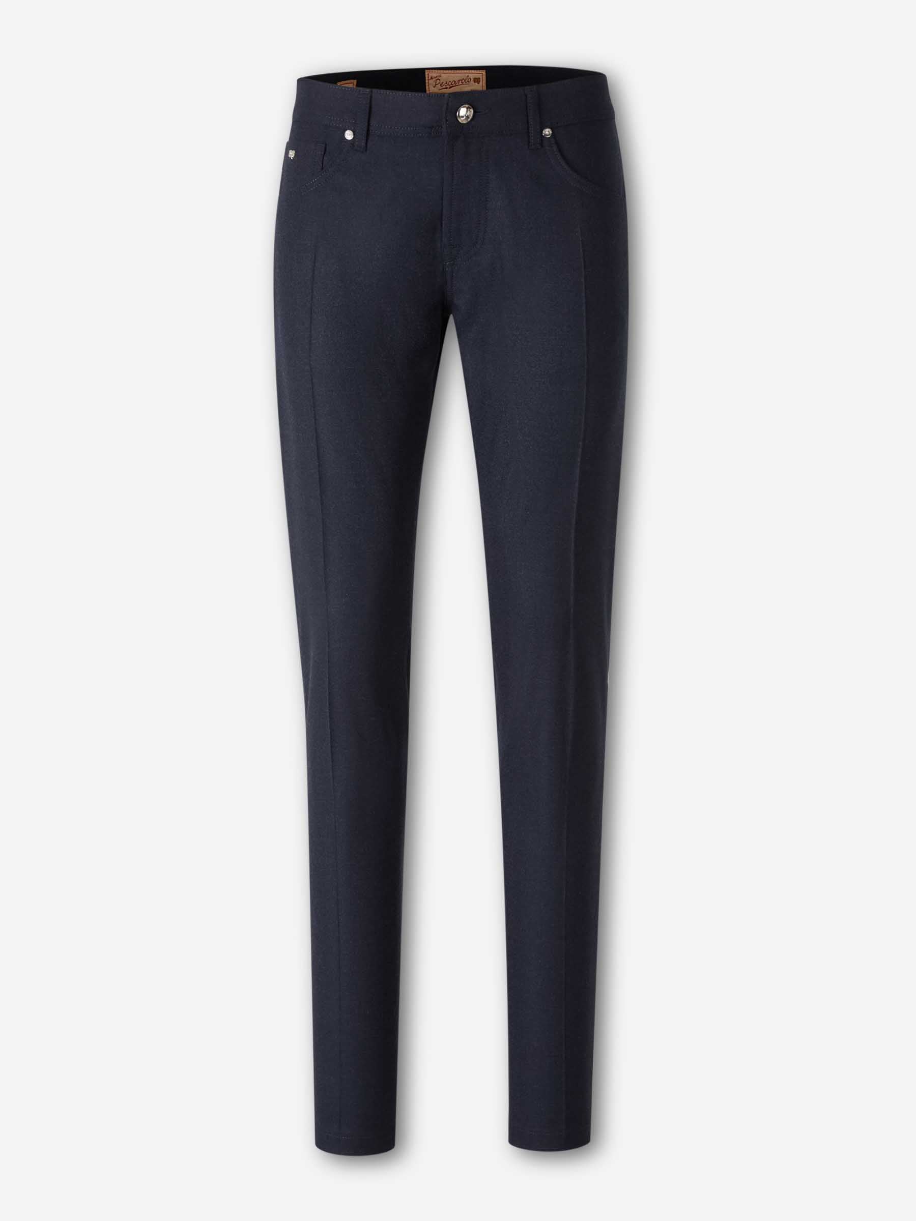 Marco Pescarolo Hombre Barcelona Pantalones Vestir Rectos color Azul Marino sku 522-002887 01 - Foto 1