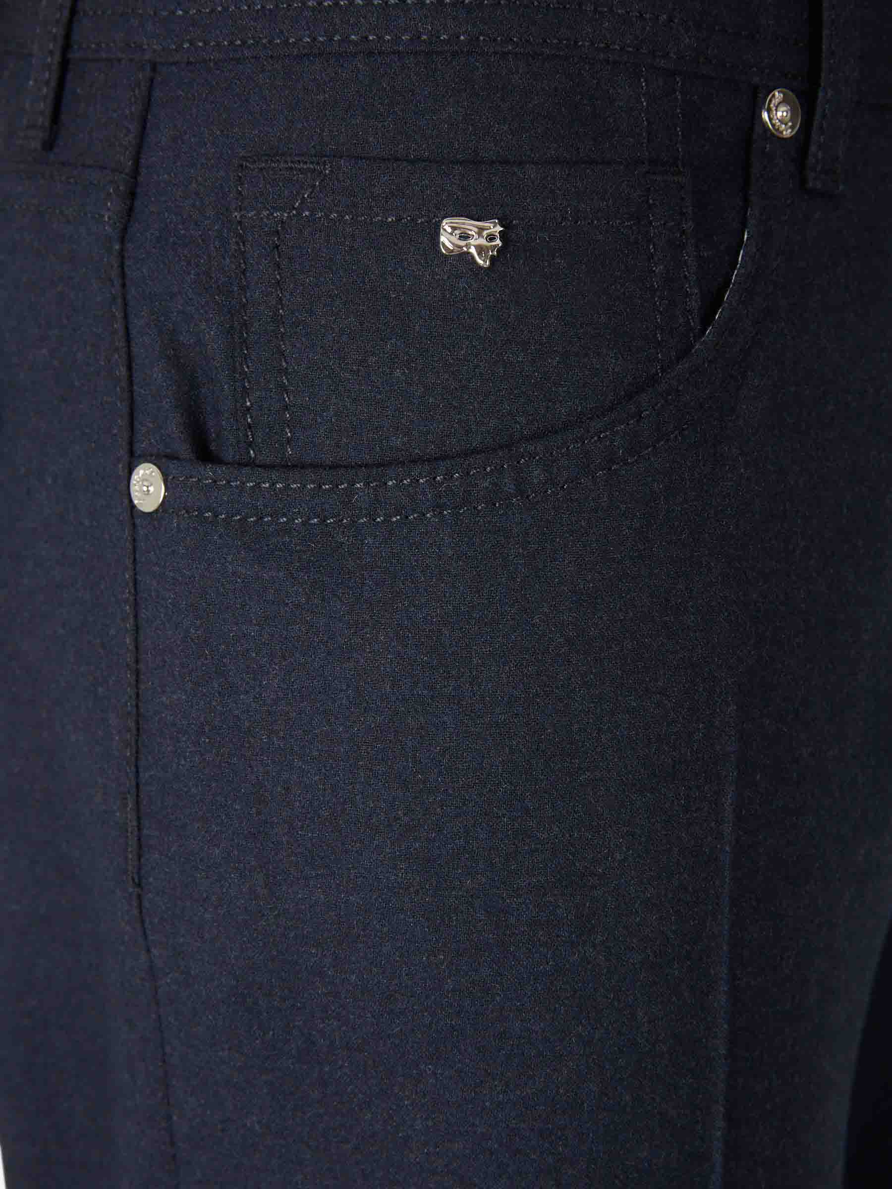Marco Pescarolo Hombre Barcelona Pantalones Vestir Rectos color Azul Marino sku 522-002887 01 - Foto 2