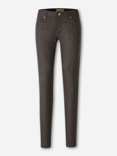 Marco Pescarolo Hombre Barcelona Pantalones Vestir Rectos color Marrón Oscuro sku 522-002887 04 - Foto 1