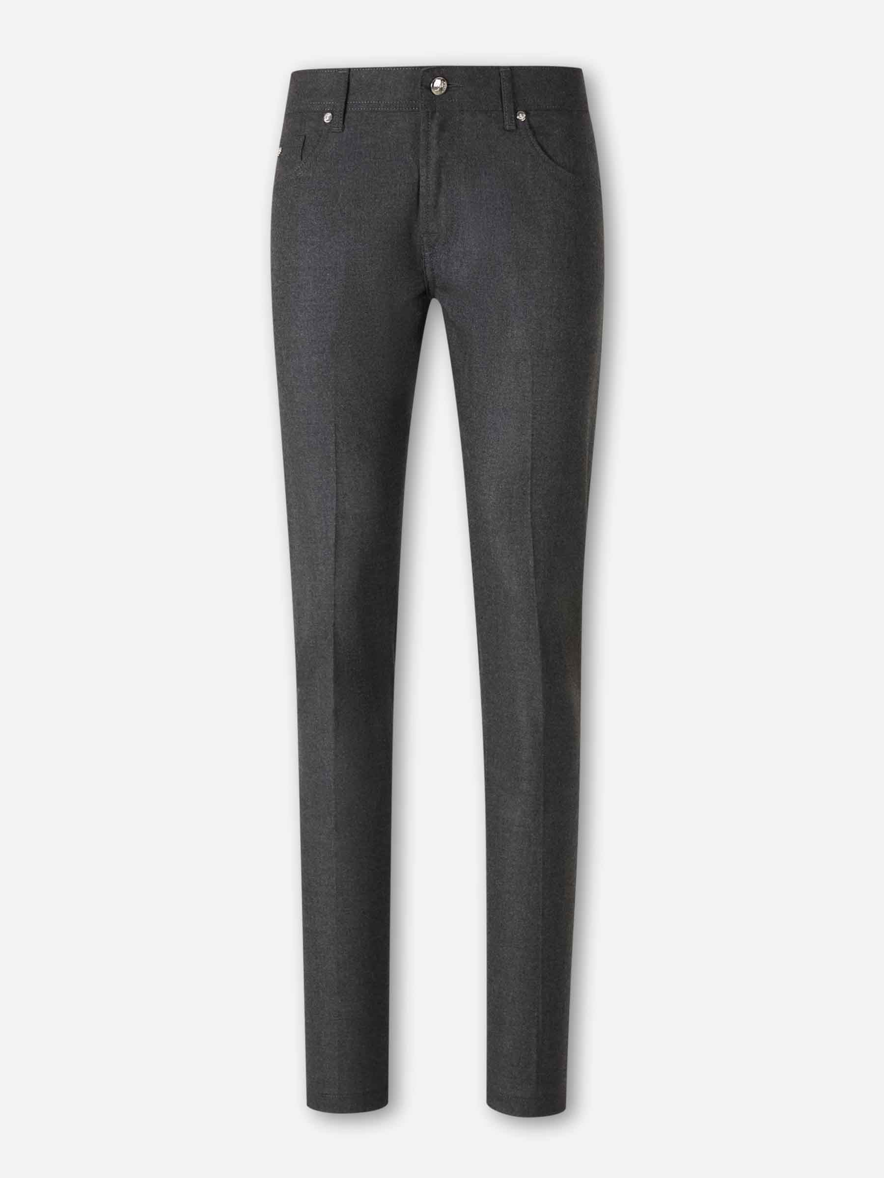 Marco Pescarolo Hombre Barcelona Pantalones Vestir Rectos color Gris Oscuro sku 522-002887 05 - Foto 1