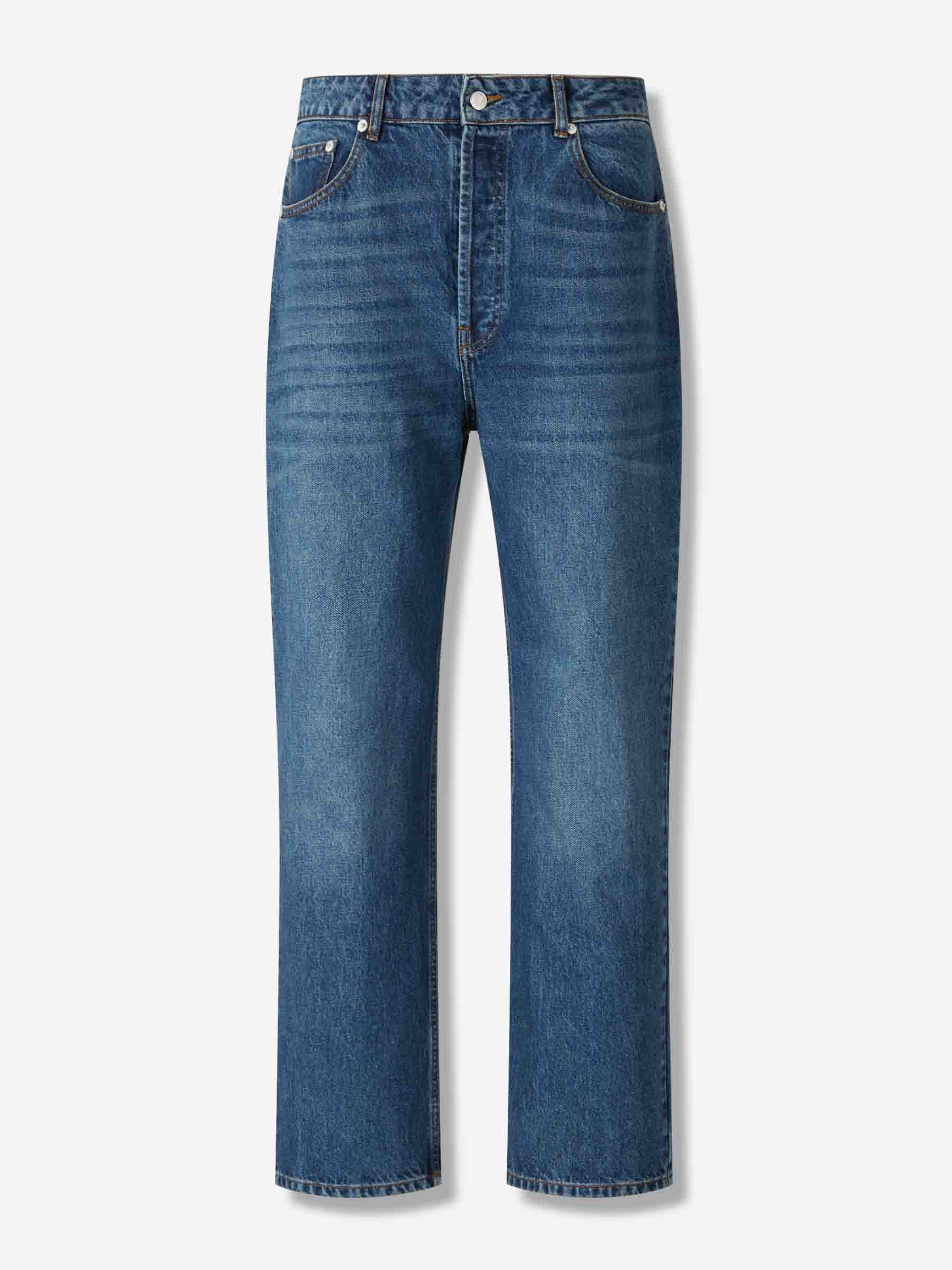 Officine Générale Hombre Barcelona Jeans Rectos color Azul Denim sku 522-002892 01 - Foto 1