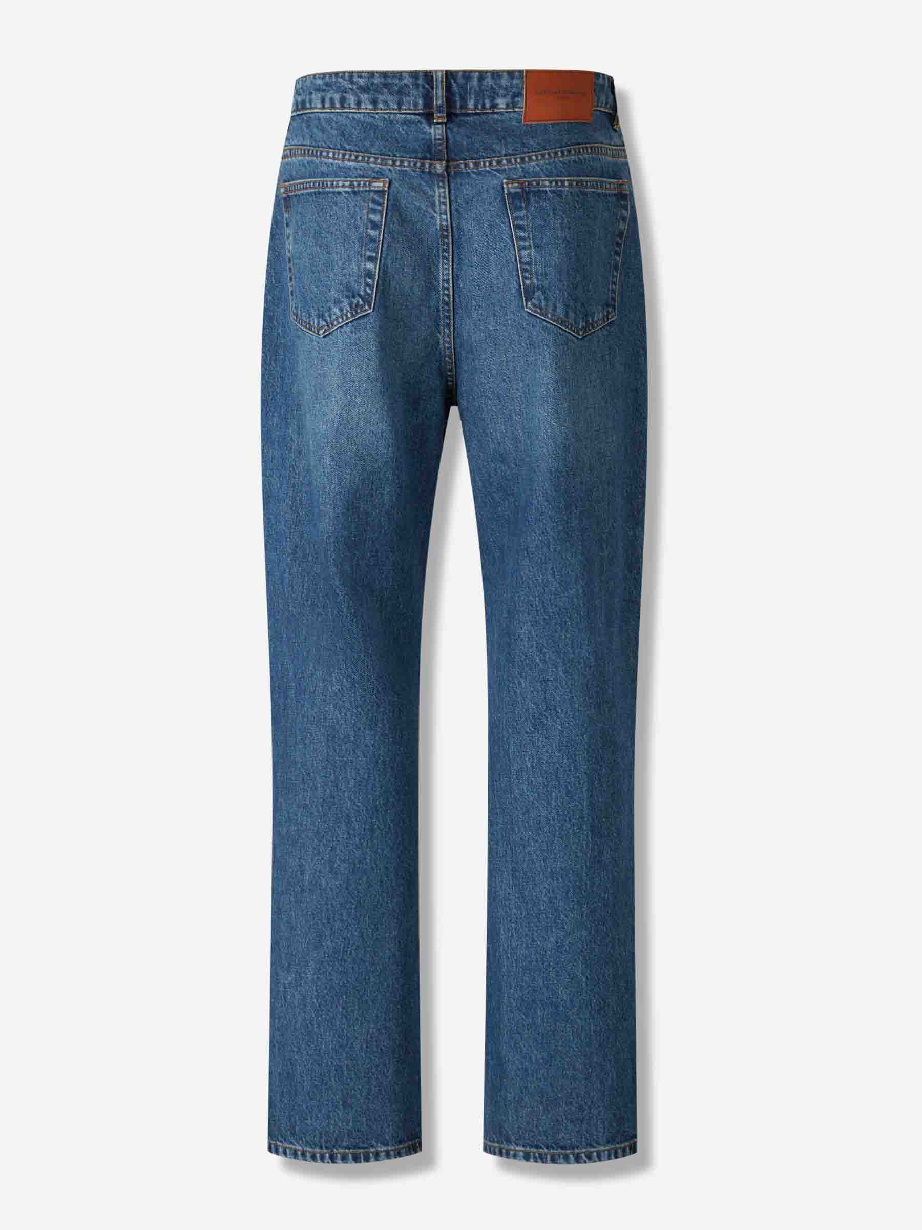 Officine Générale Hombre Barcelona Jeans Rectos color Azul Denim sku 522-002892 01 - Foto 2