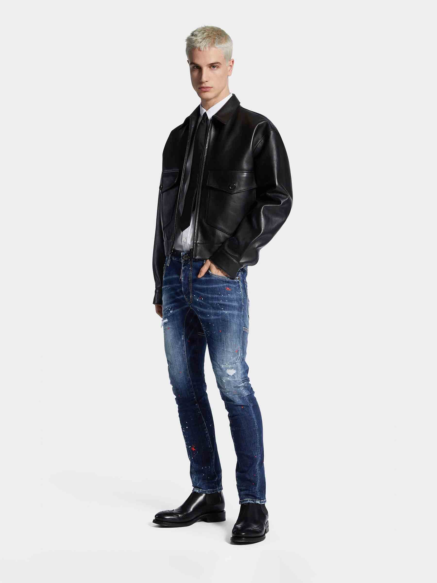 Dsquared2 Hombre Barcelona Jeans skinny color Azul Denim sku 522-002910 01 - Foto 2