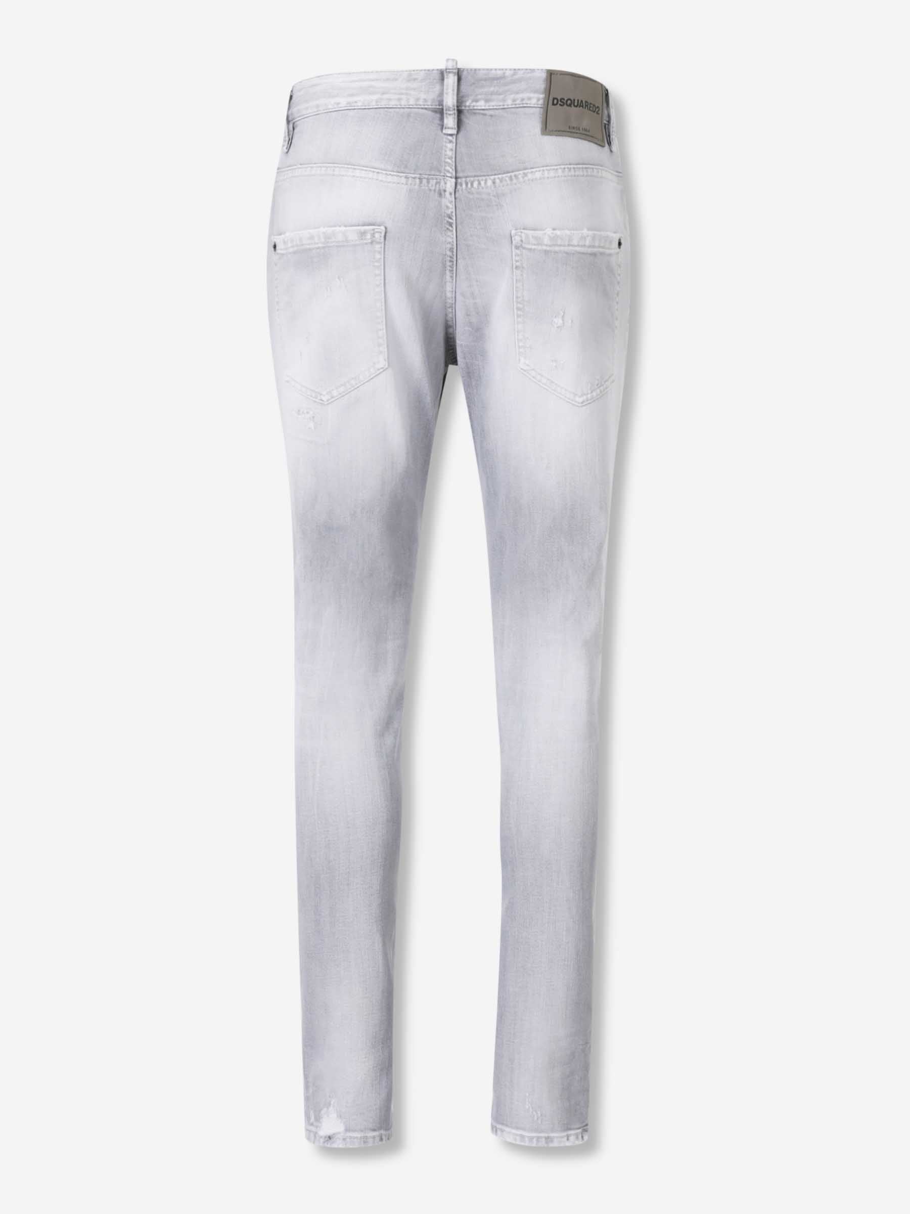 Dsquared2 Hombre Barcelona Jeans Skater Desgastado color Gris sku 522-002915 01 - Foto 2