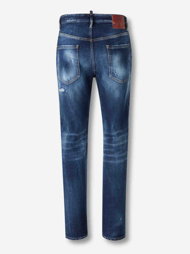 Dsquared2 Hombre Barcelona Jeans Doble Cintura color Azul Denim Oscuro sku 522-002918 01 - Foto 2