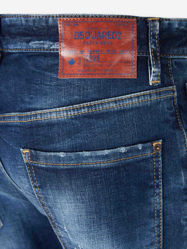 Dsquared2 Hombre Barcelona Jeans Doble Cintura color Azul Denim Oscuro sku 522-002918 01 - Foto 5