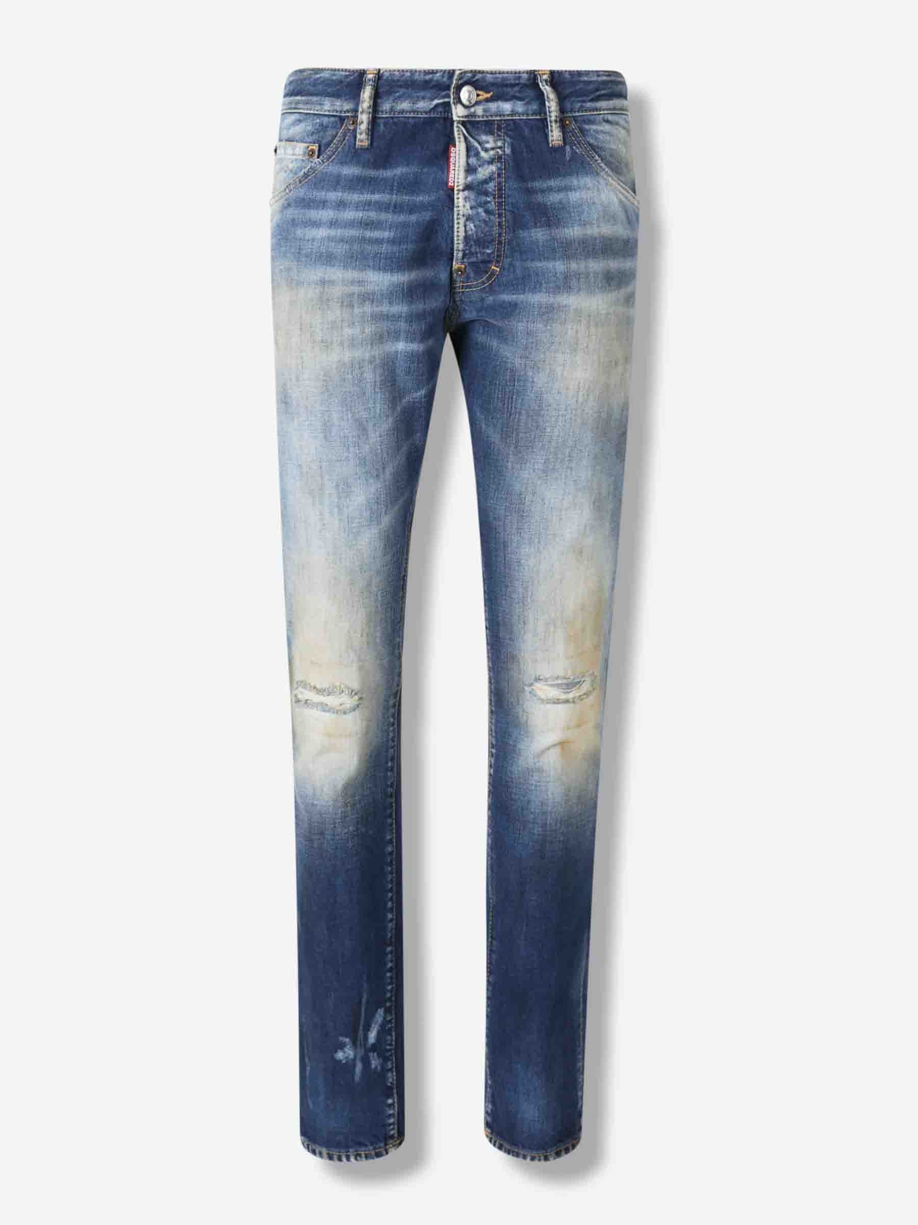 Dsquared2 Hombre Barcelona Jeans Slim Fit color Azul Denim sku 522-002924 01 - Foto 1