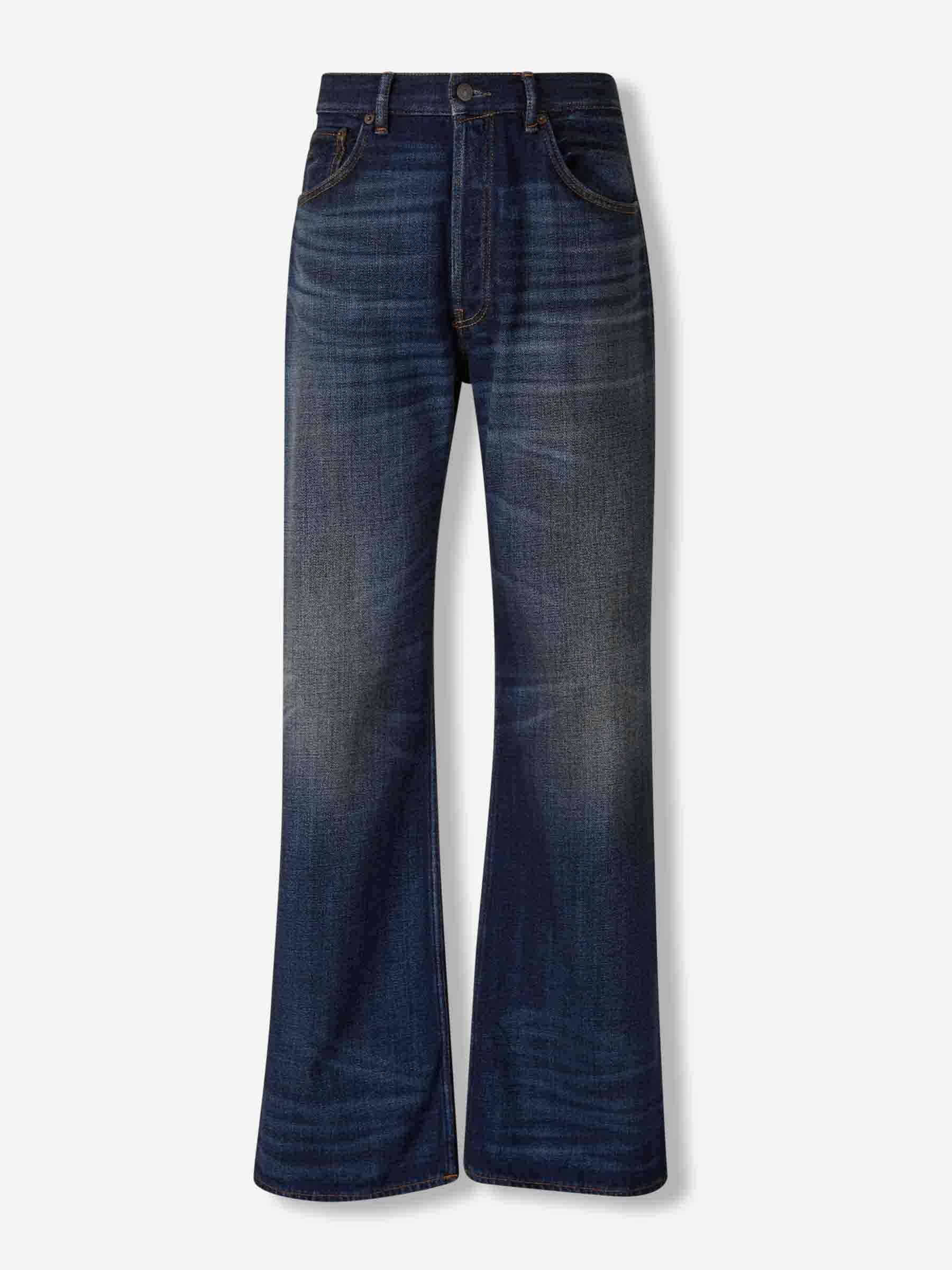 Acne Studios Hombre Barcelona Jeans Wide Leg color Azul Denim sku 522-002927 01 - Foto 1