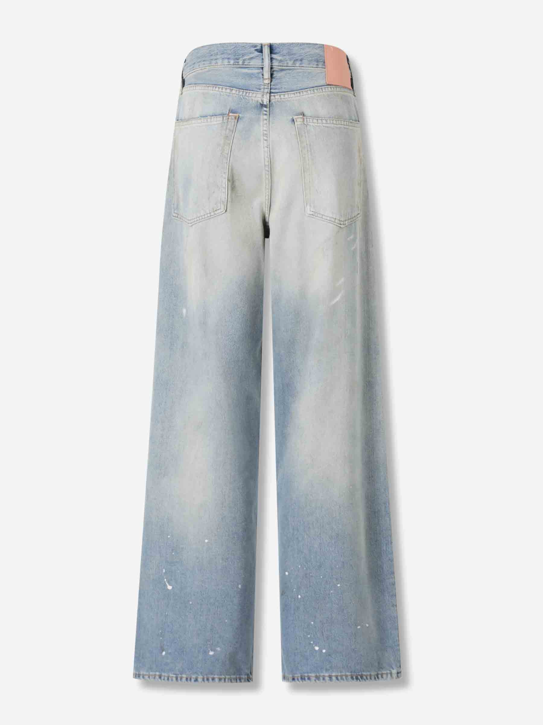 Acne Studios Hombre Barcelona Jeans Rectos 1981 color Azul Denim sku 522-002932 01 - Foto 2