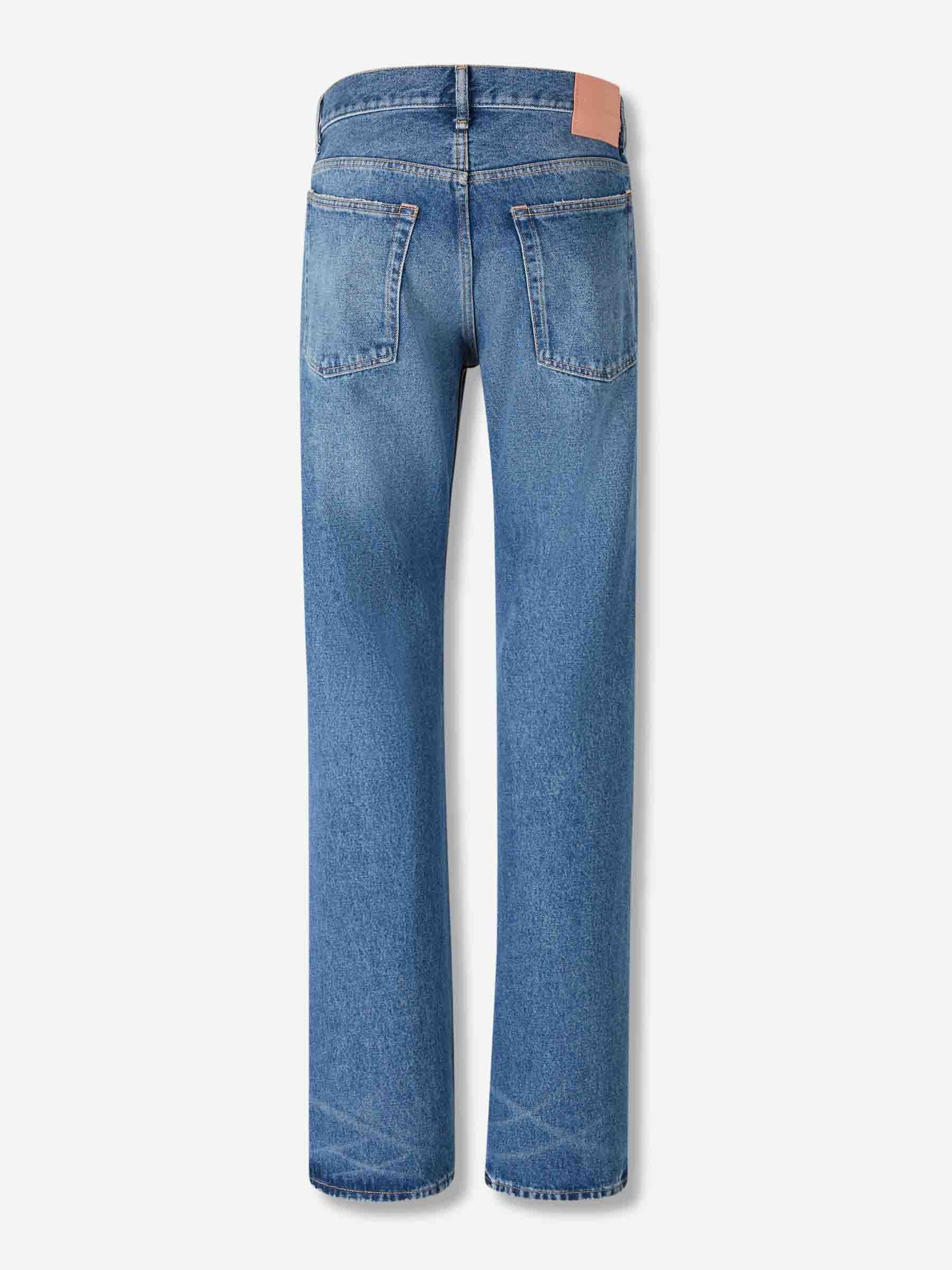 Acne Studios Hombre Barcelona Jeans rectos color Azul Denim sku 522-002933 01 - Foto 2