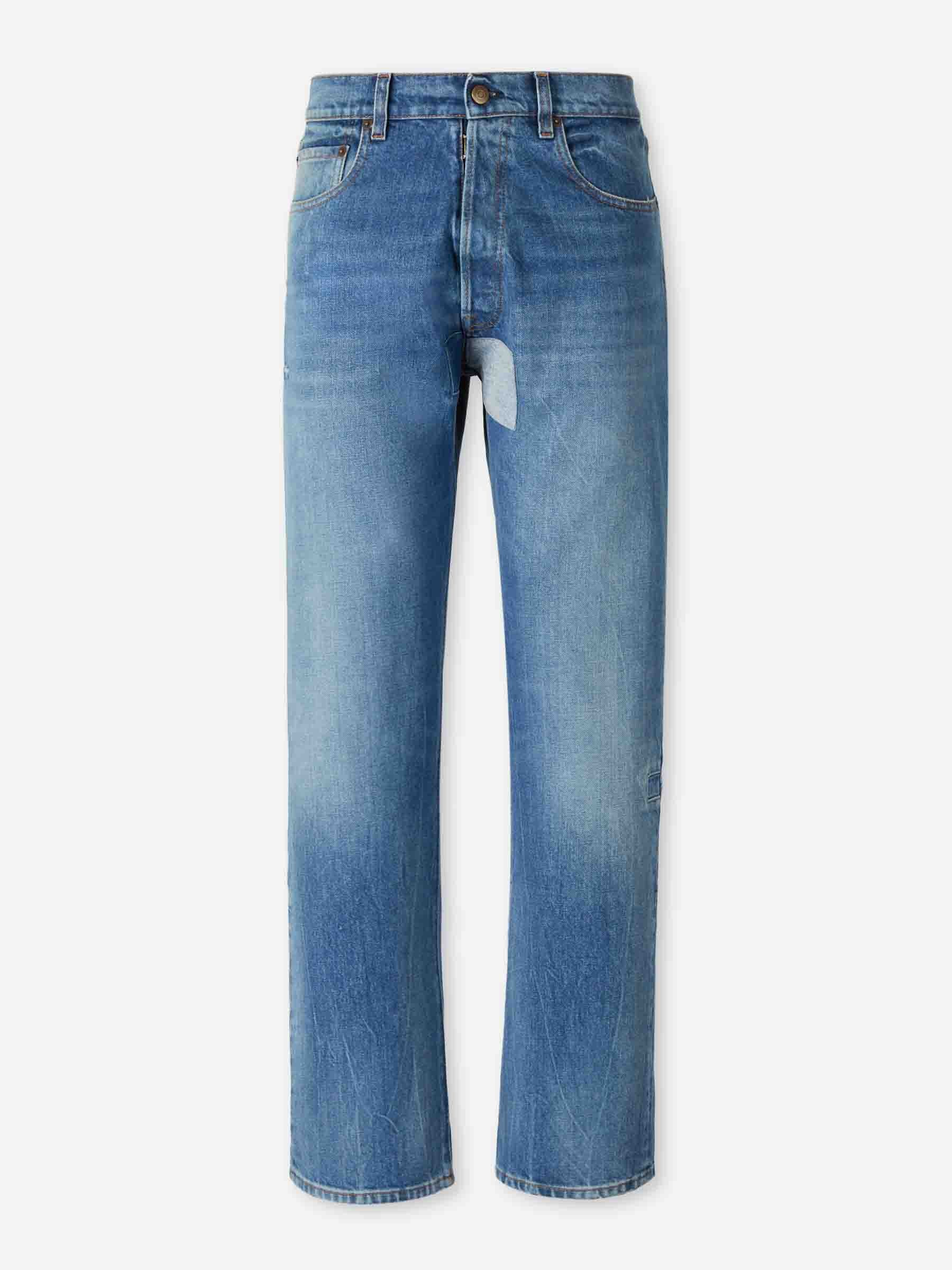 Maison Margiela Hombre Barcelona Jeans Rectos Anchos color Azul Denim sku 522-002934 01 - Foto 1