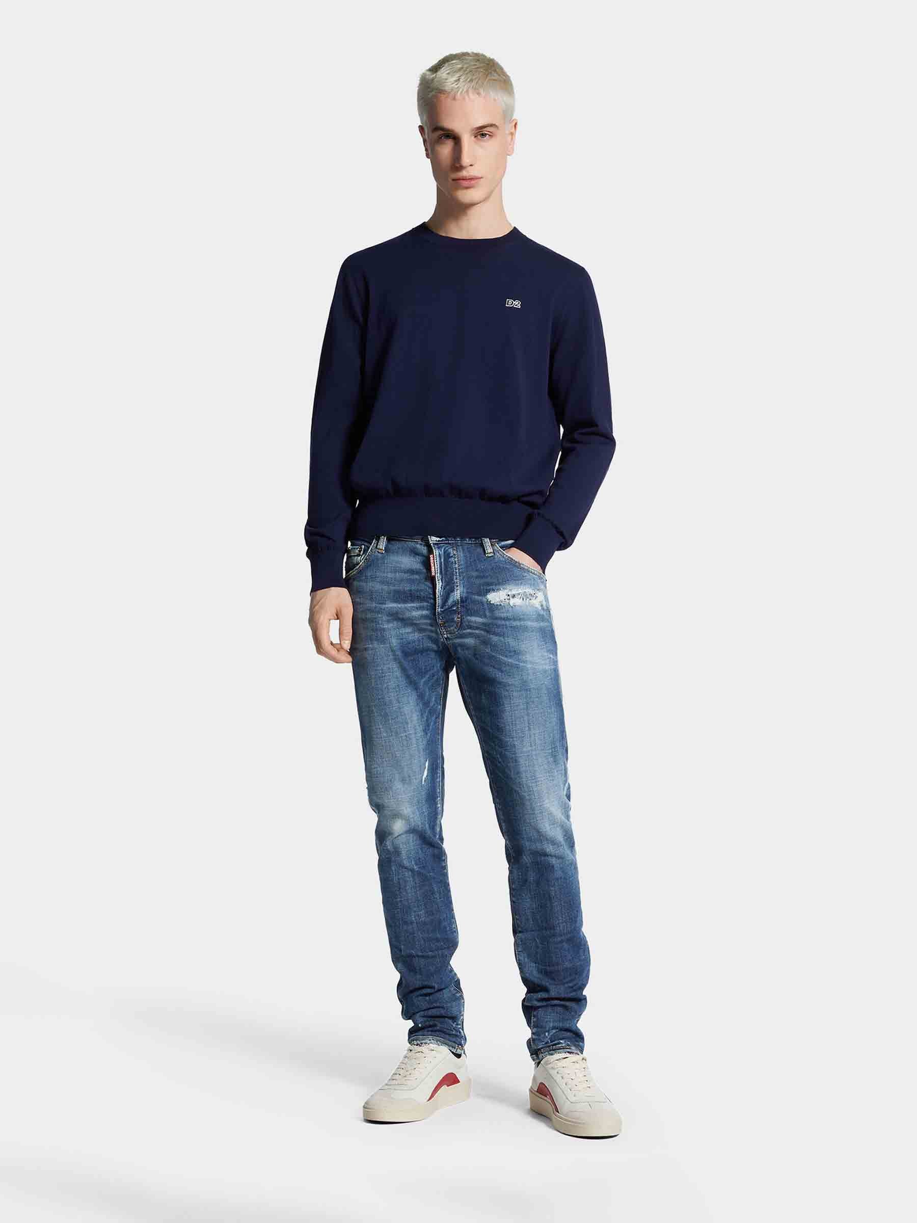 Dsquared2 Hombre Barcelona Jeans skinny color Azul Denim sku 522-002936 01 - Foto 2