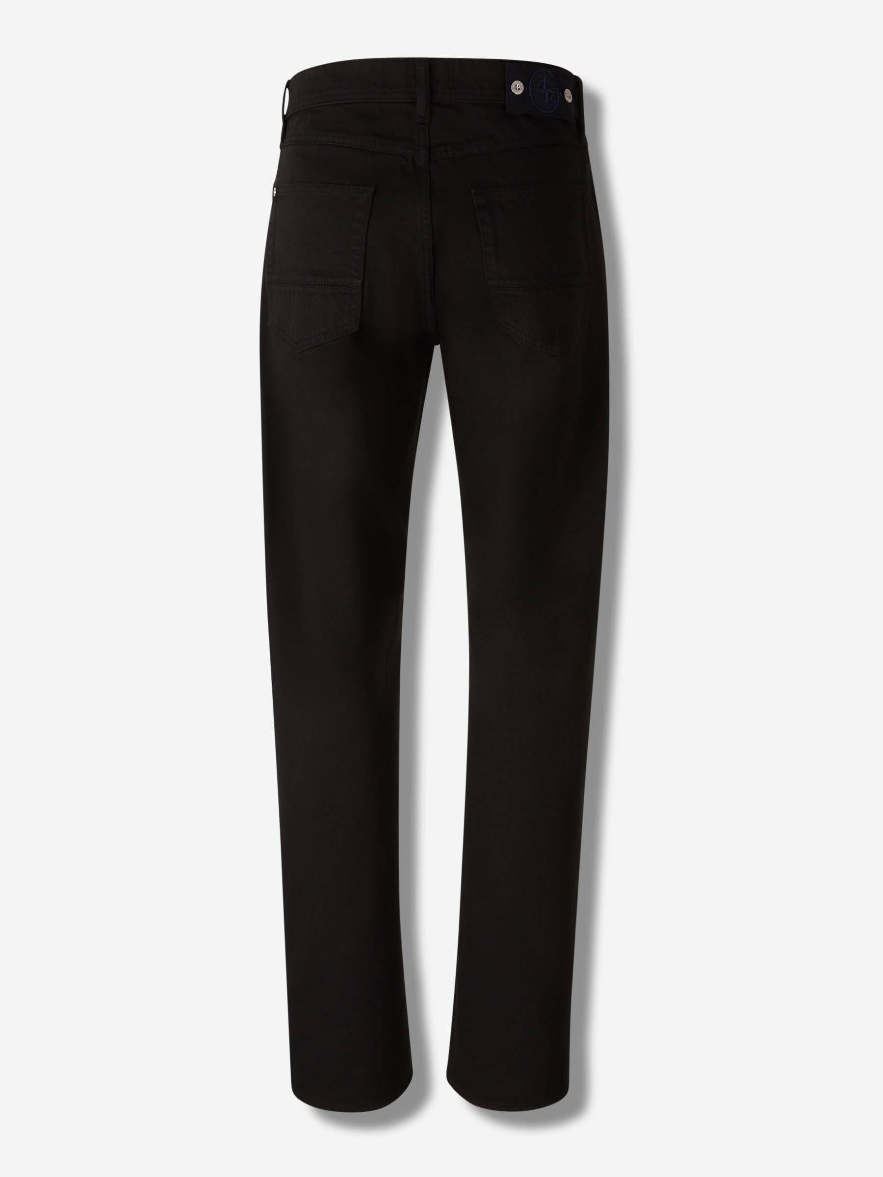 Stone Island Denim Hombre Barcelona Jeans Rectos Bull color Negro sku 522-002942 01 - Foto 2