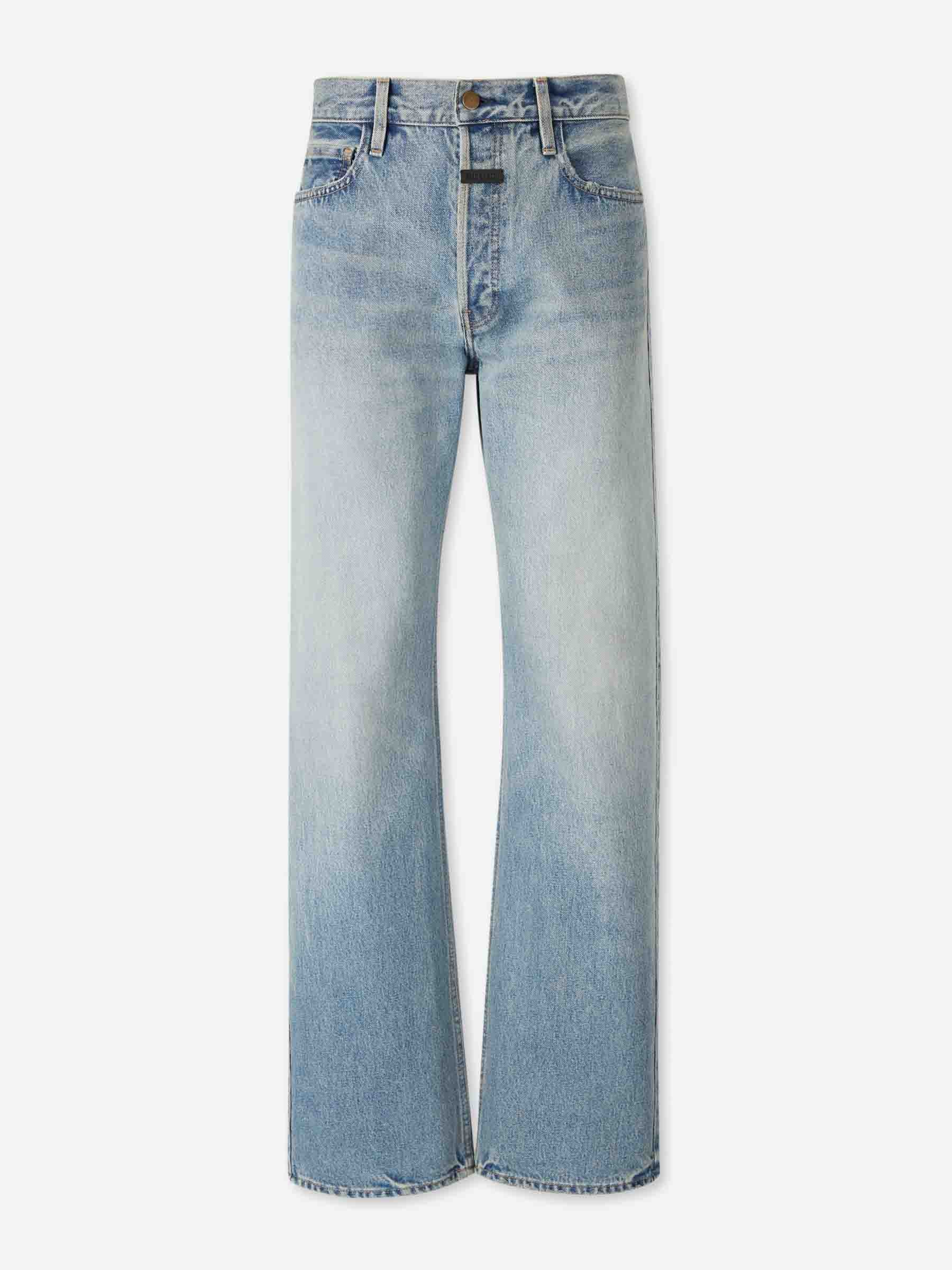 Straight Cotton Jeans