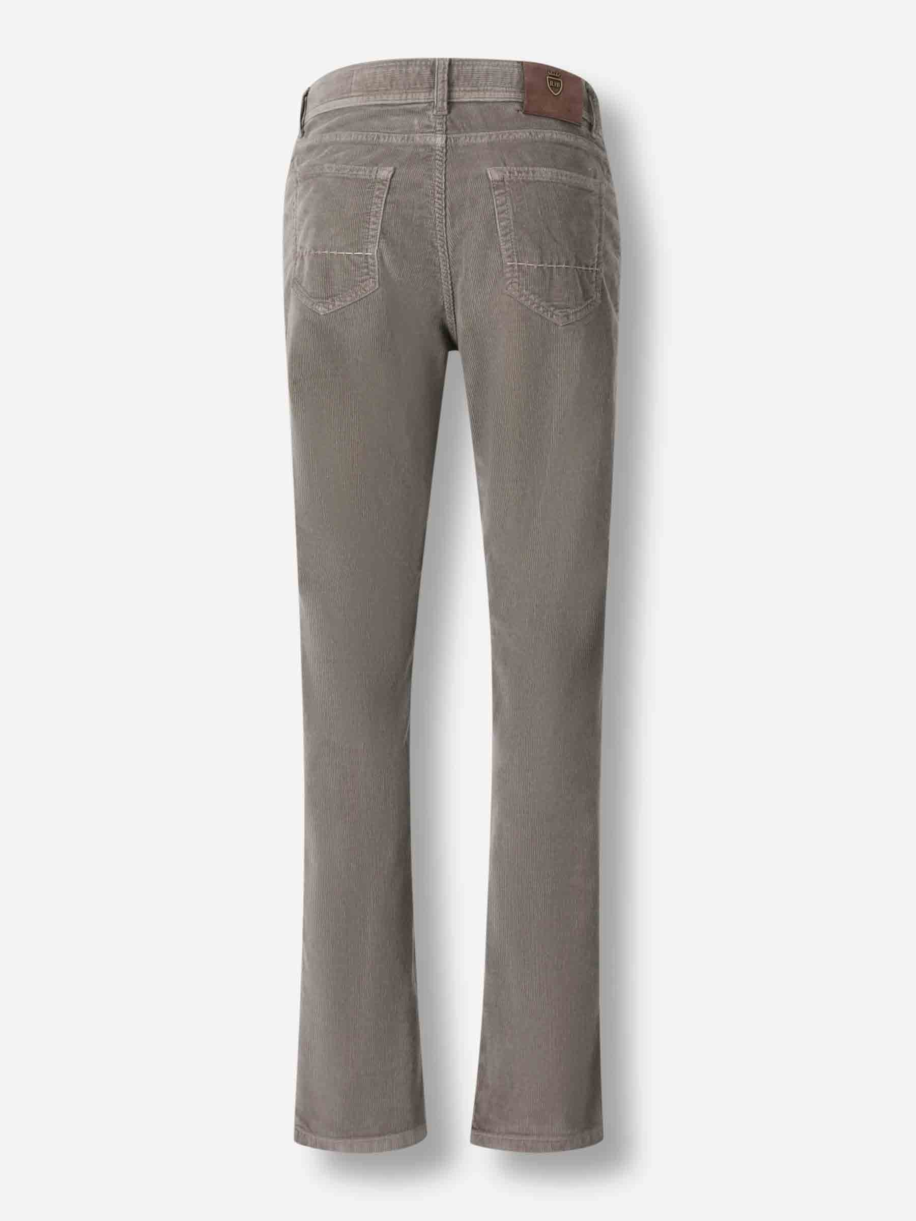 Richard J. Brown Hombre Barcelona Pantalones Straight Fit color Gris Piedra sku 522-002947 02 - Foto 2