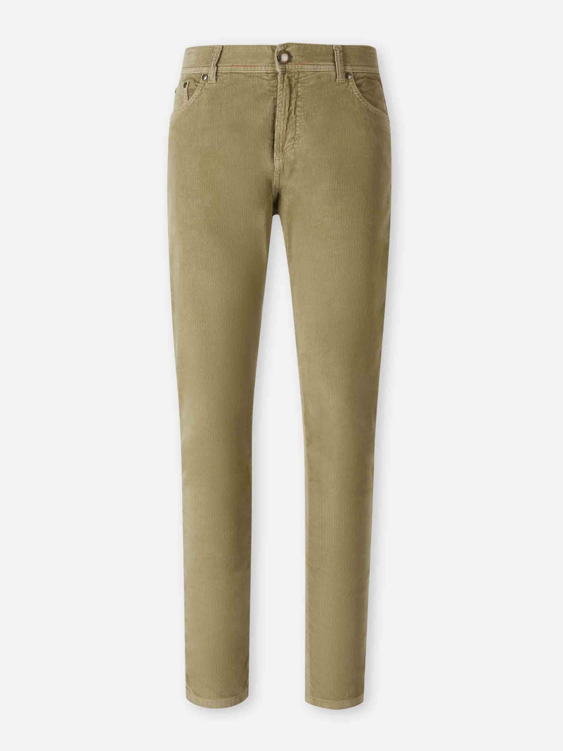 Richard J. Brown Hombre Barcelona Pantalones Pana Algodón color Verde sku 522-002947 03 - Foto 1