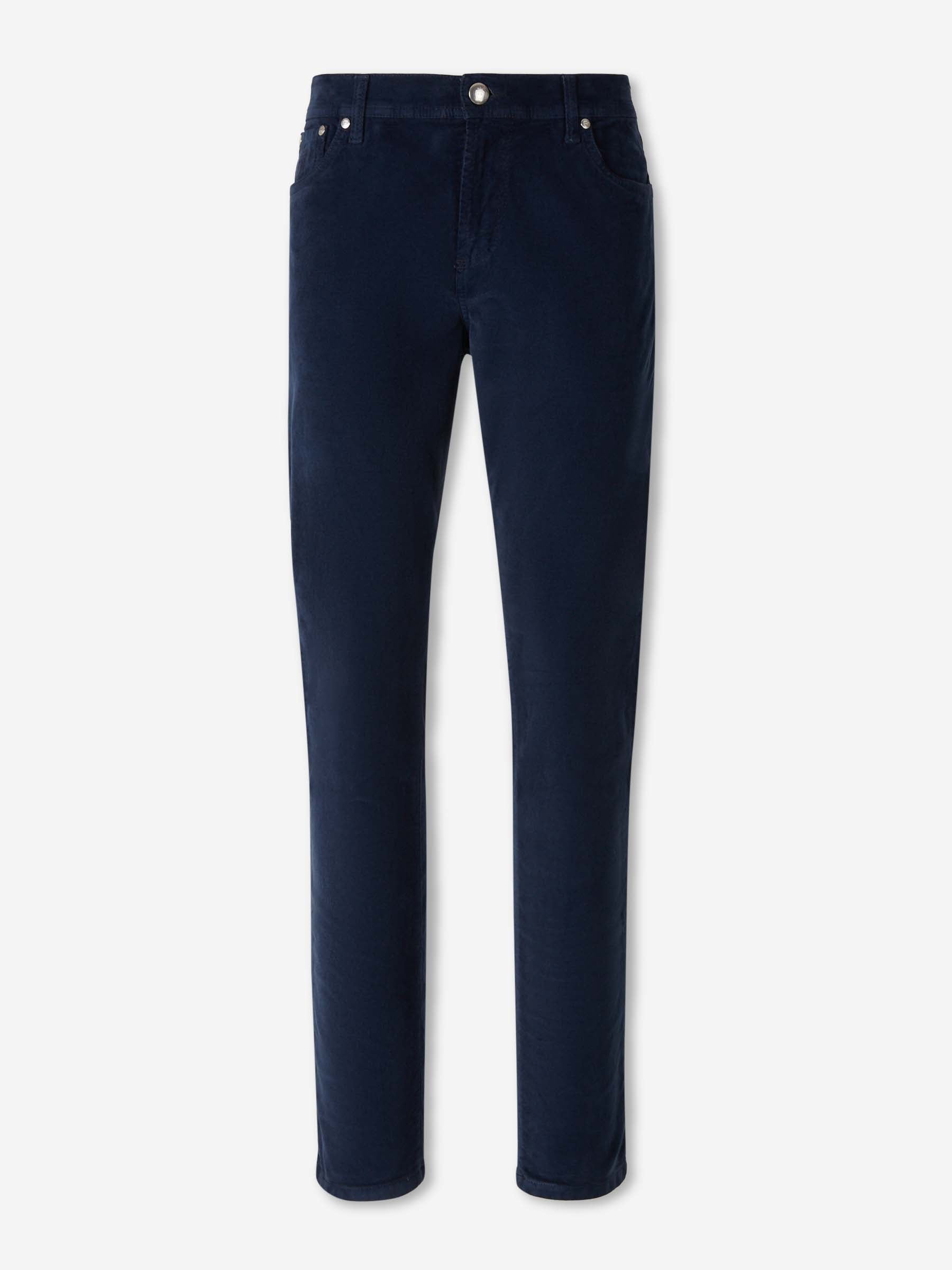 Richard J. Brown Hombre Barcelona Pantalones Slim Terciopelo color Azul Marino sku 522-002948 02 - Foto 1