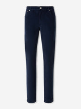 Richard J. Brown Hombre Barcelona Pantalones Slim Terciopelo color Azul Marino sku 522-002948 02 - Foto 1