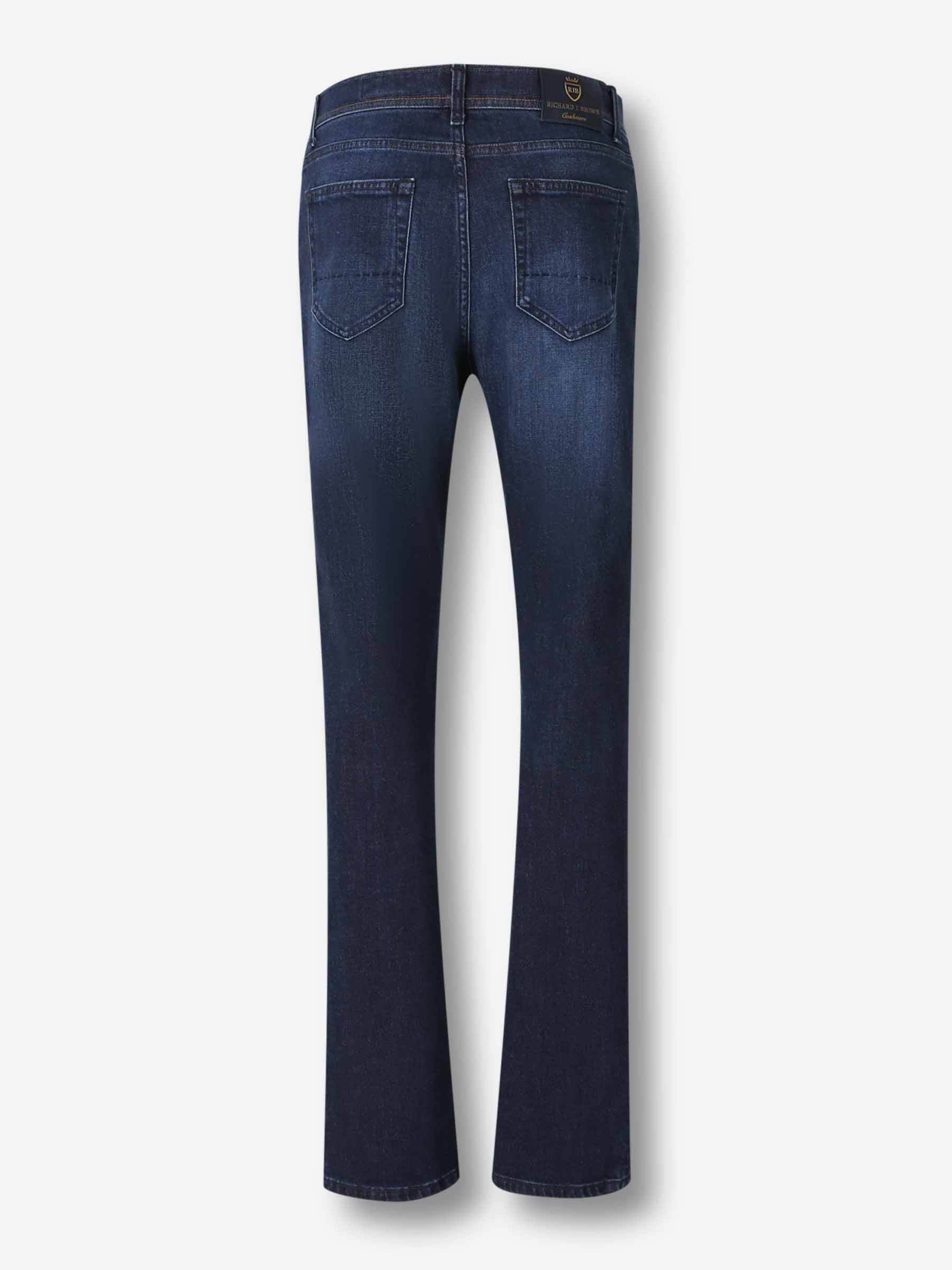 Richard J. Brown Hombre Barcelona Jeans Straight Fit color Azul Denim sku 522-002949 01 - Foto 2