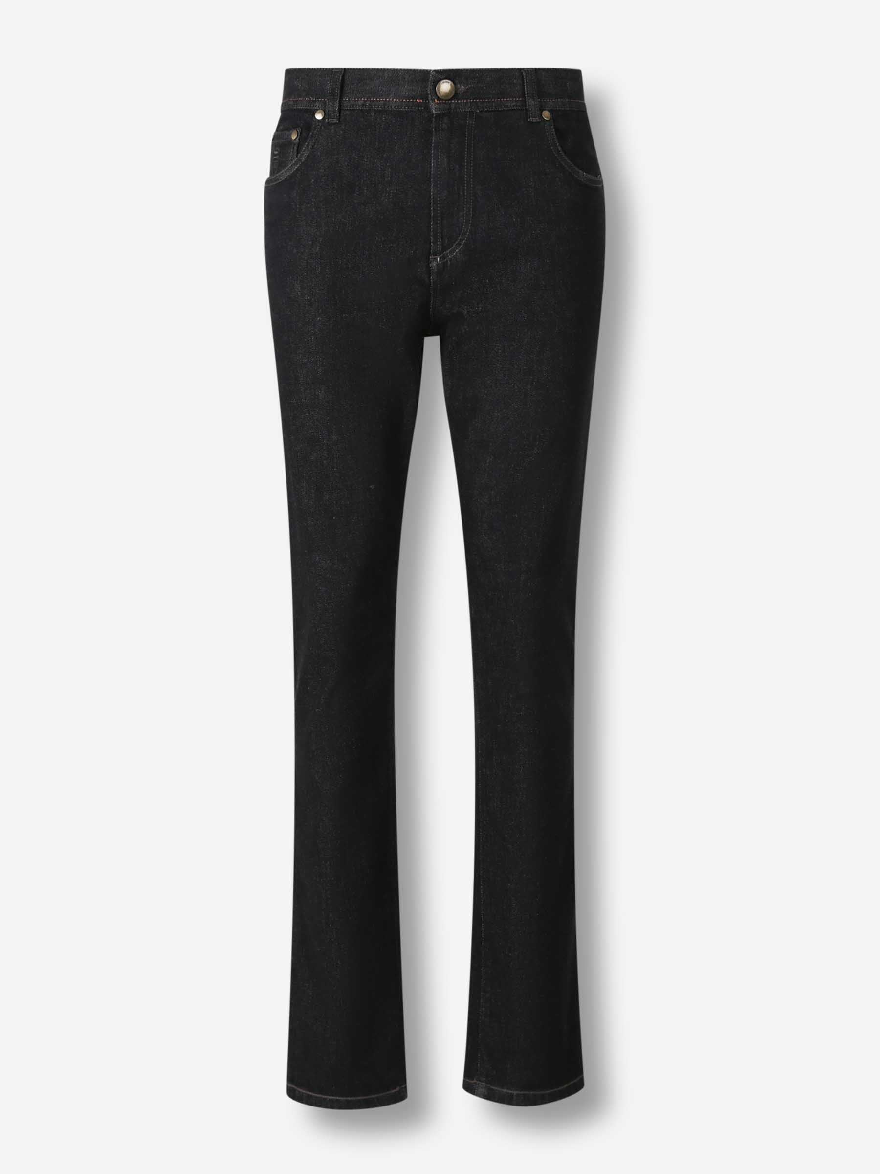 Richard J. Brown Hombre Barcelona Jeans Straight Fit color Negro sku 522-002950 01 - Foto 1
