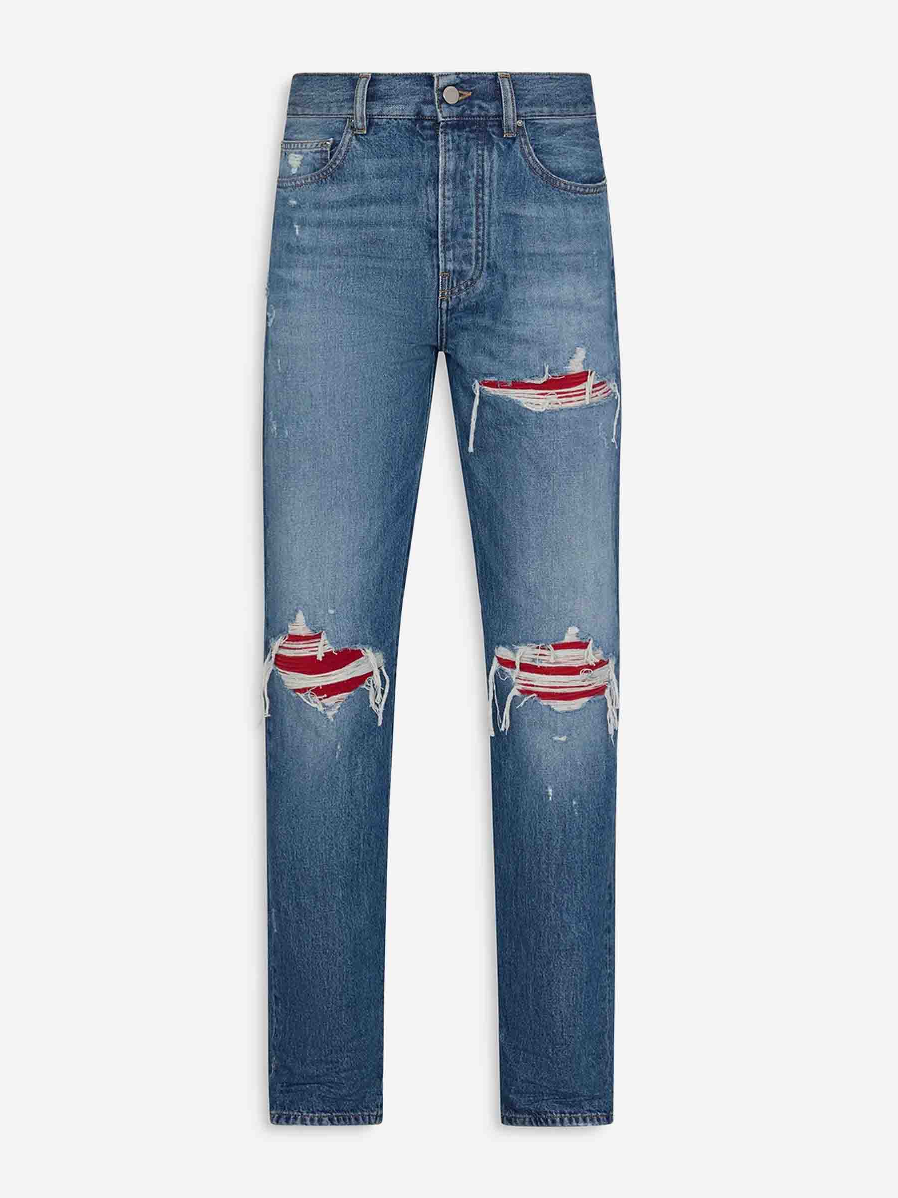 Amiri Hombre Barcelona Jeans Straight Algodón color Azul Denim sku 522-002952 01 - Foto 1