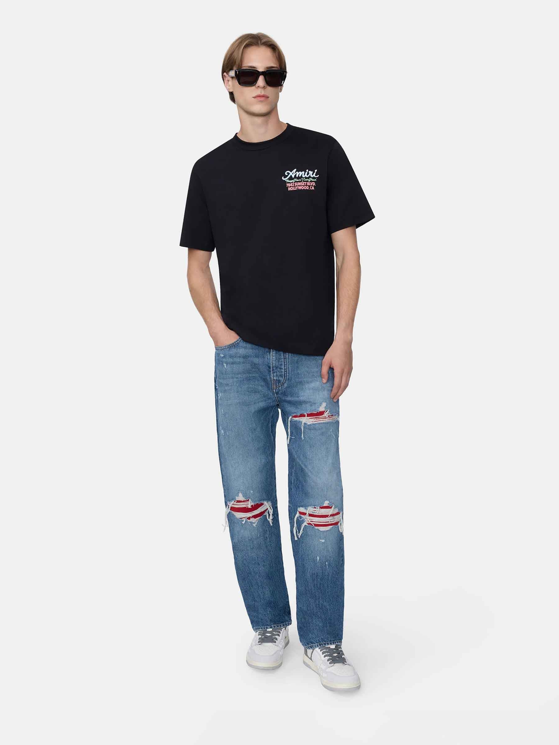 Amiri Hombre Barcelona Jeans Straight Algodón color Azul Denim sku 522-002952 01 - Foto 2