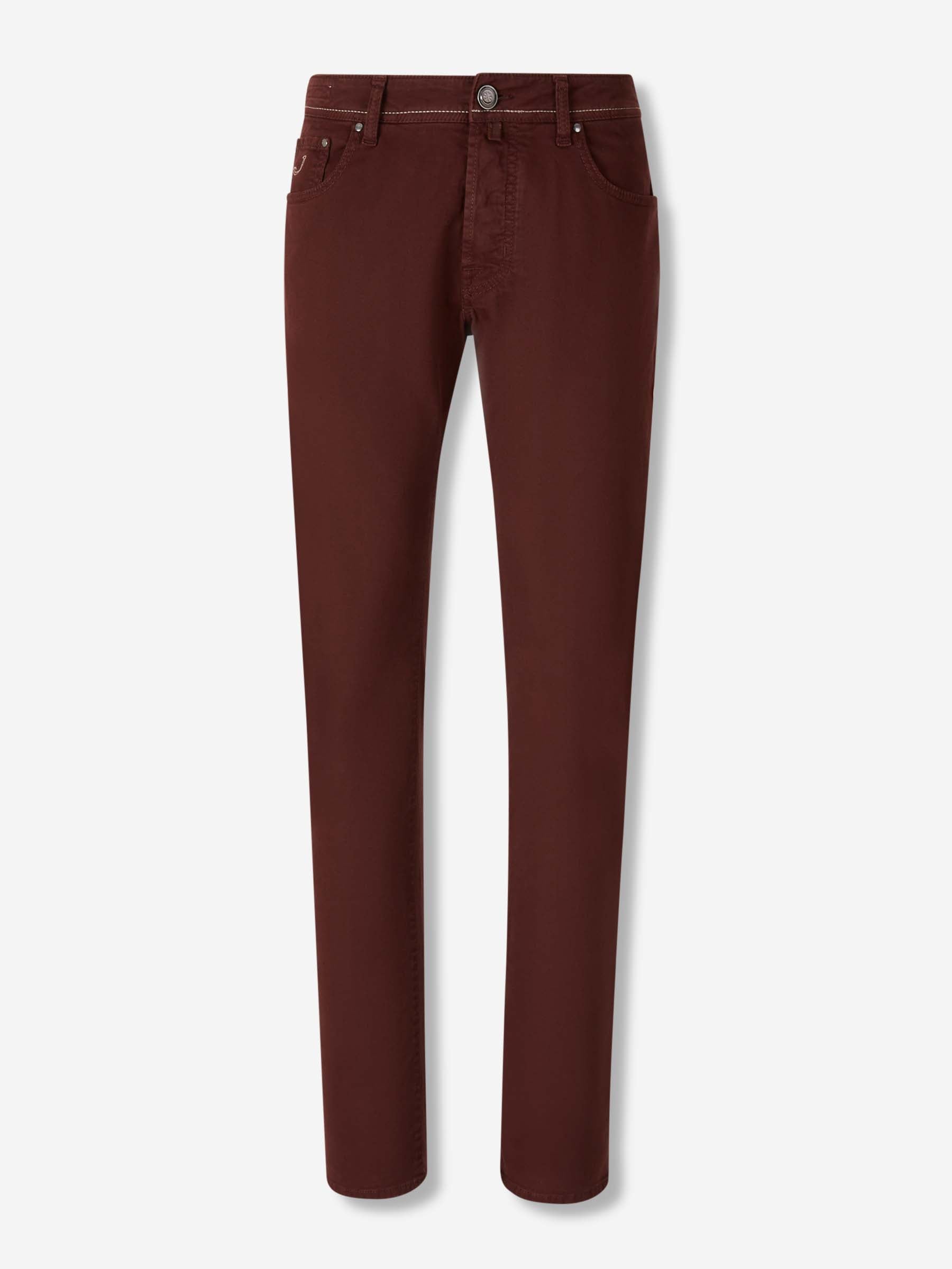 Jacob Cohën Hombre Barcelona Pantalones Rectos Bard color Burdeos sku 522-002953 06 - Foto 1