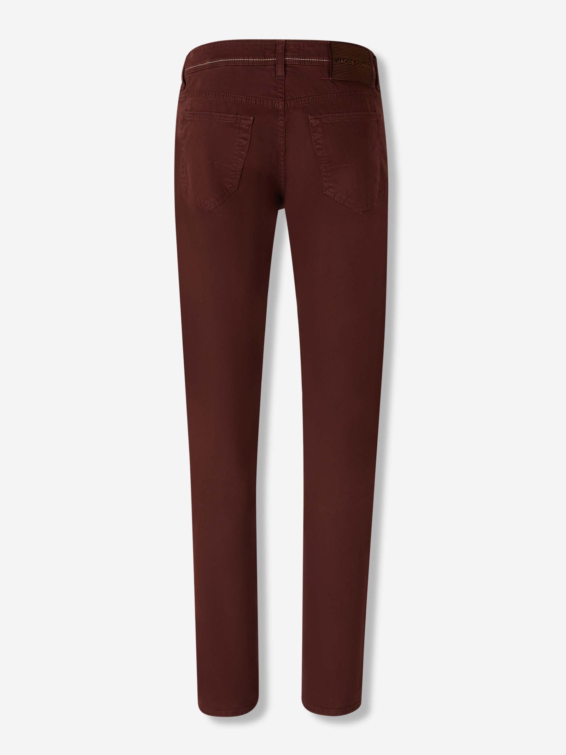 Jacob Cohën Hombre Barcelona Pantalones Rectos Bard color Burdeos sku 522-002953 06 - Foto 2