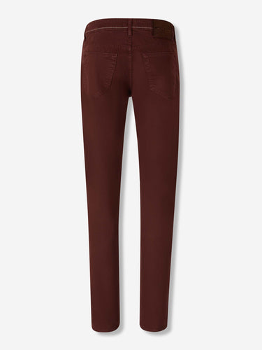 Jacob Cohën Hombre Barcelona Pantalones Rectos Bard color Burdeos sku 522-002953 06 - Foto 2