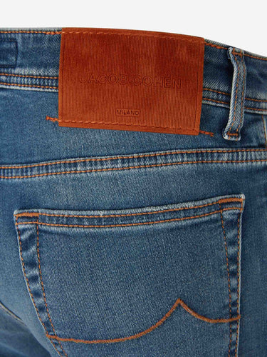 Jacob Cohën Hombre Barcelona Jeans Slim color Azul Denim sku 522-002954 01 - Foto 4
