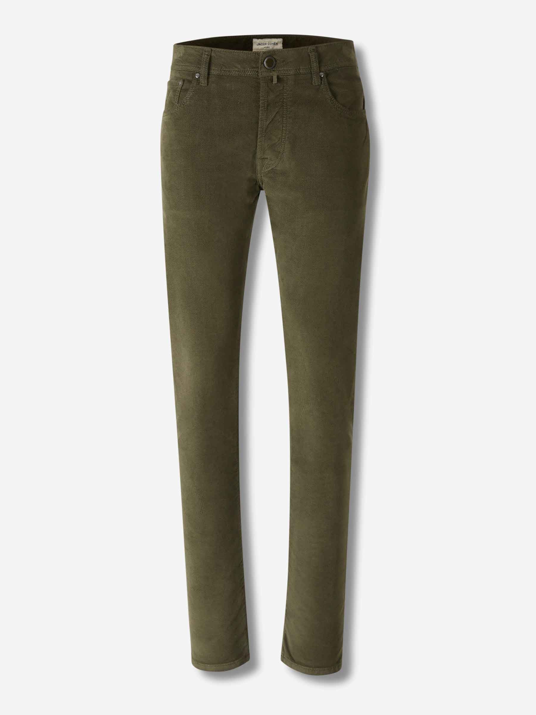 Jacob Cohën Hombre Barcelona Pantalones Slim Fit color Verde Oscuro sku 522-002960 02 - Foto 1