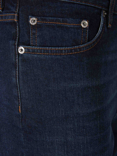 Zegna Hombre Barcelona Jeans Slim Roccia color Azul Denim Oscuro sku 522-002967 01 - Foto 3