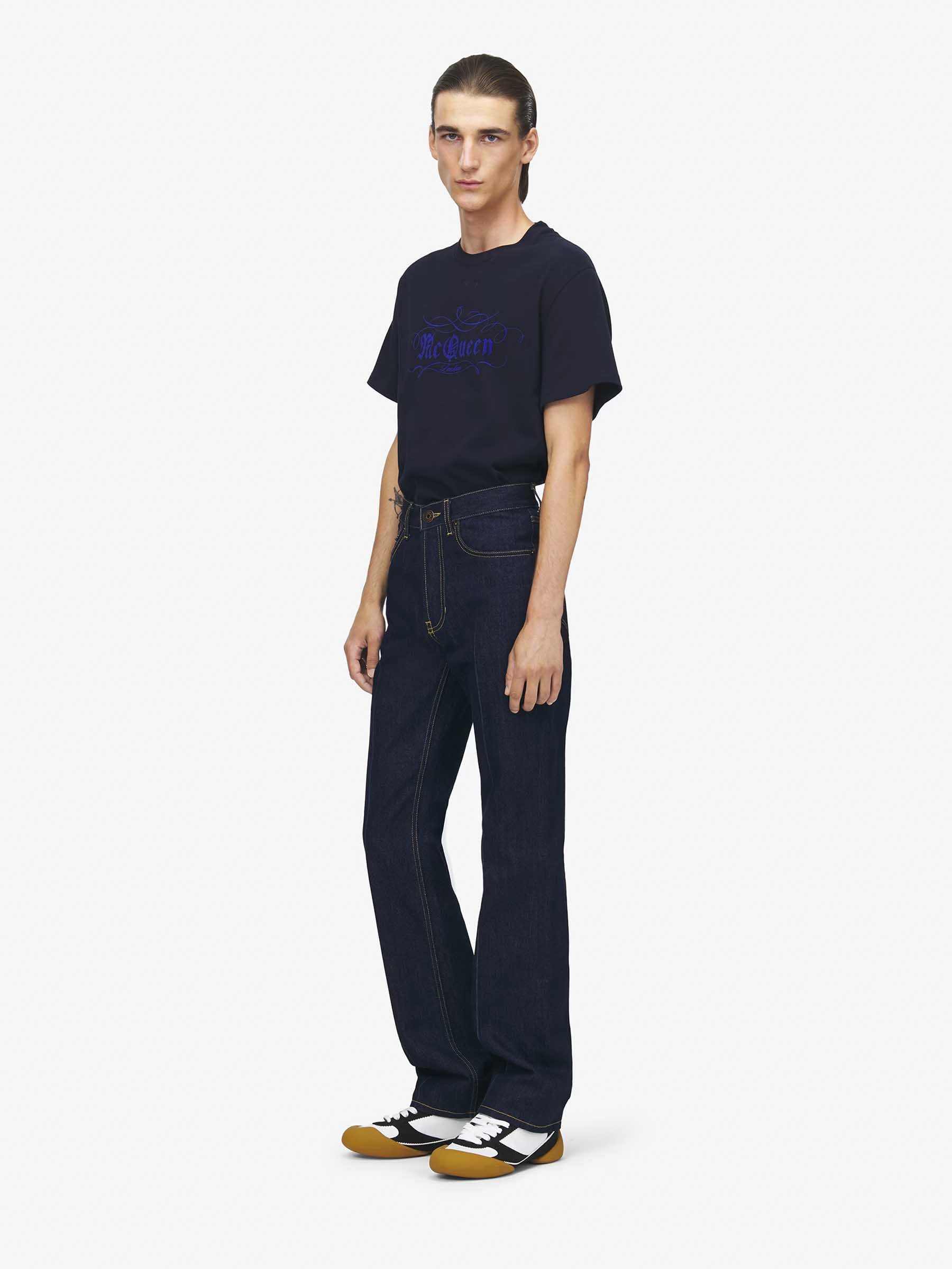 Alexander McQueen Hombre Barcelona Jeans Slim Algodón color Azul Denim sku 522-002970 01 - Foto 2