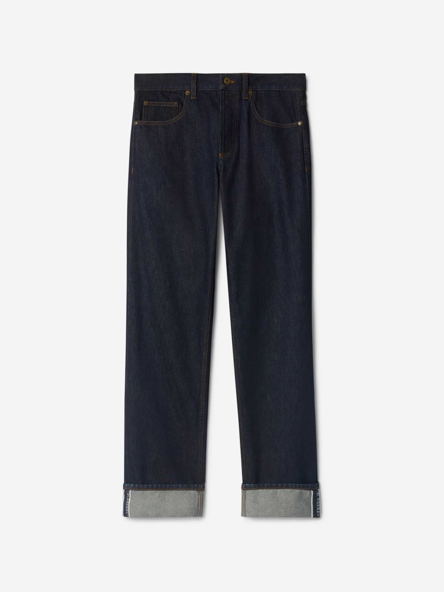 Burberry Hombre Barcelona Jeans Rectos Estándar color Azul Denim Oscuro sku 522-002976 01 - Foto 1