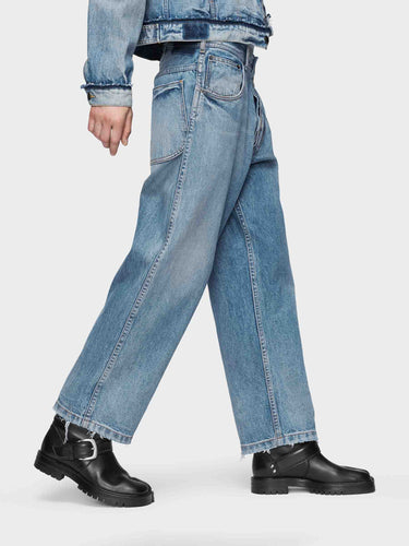 Maison Margiela Hombre Barcelona Jeans Rectos Cropped color Azul Denim sku 522-002980 01 - Foto 3