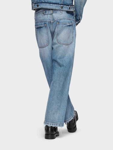 Maison Margiela Hombre Barcelona Jeans Rectos Cropped color Azul Denim sku 522-002980 01 - Foto 4