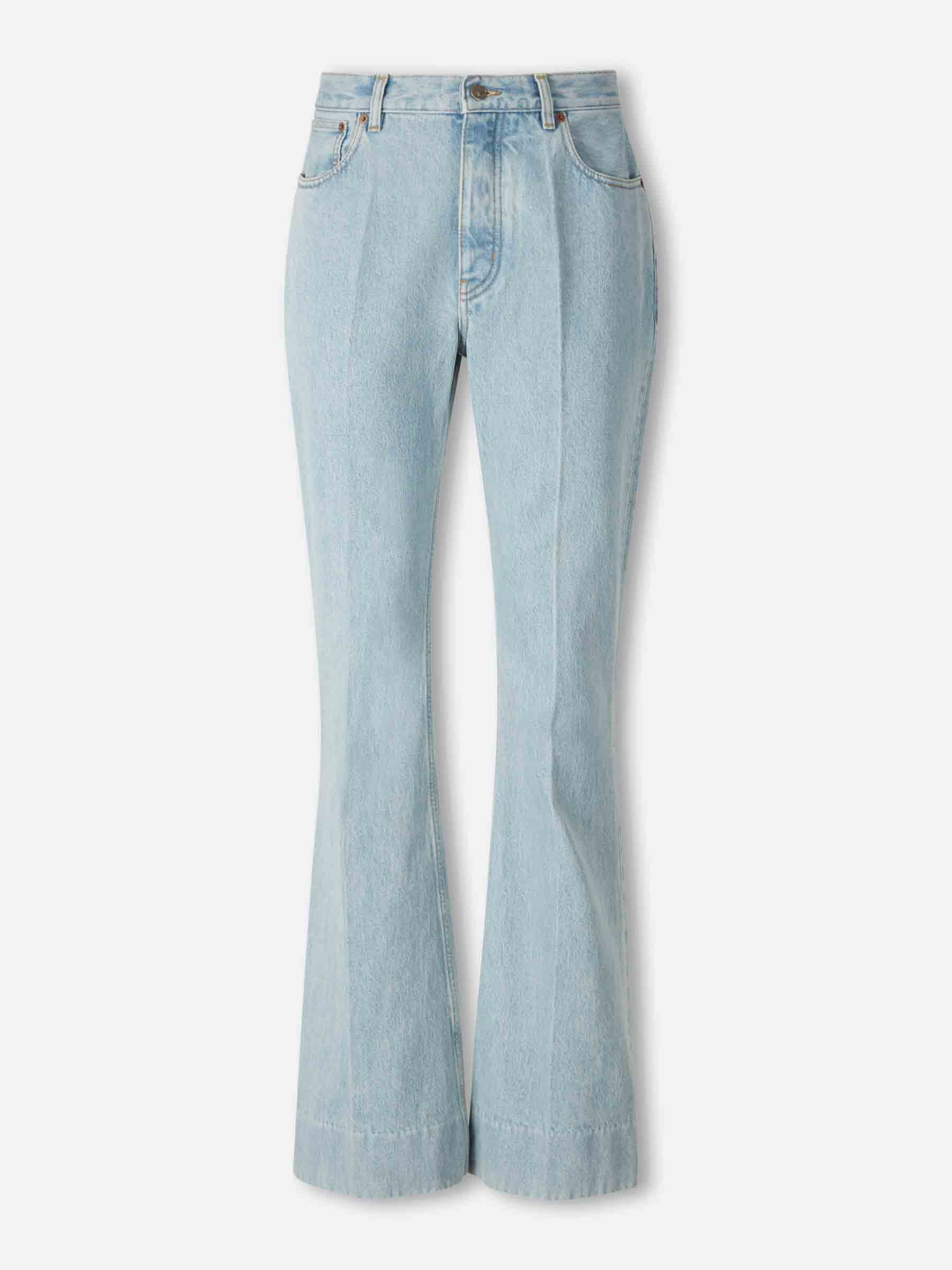 Valentino Hombre Barcelona Jeans Flared Algodón color Azul Denim sku 522-002984 01 - Foto 1