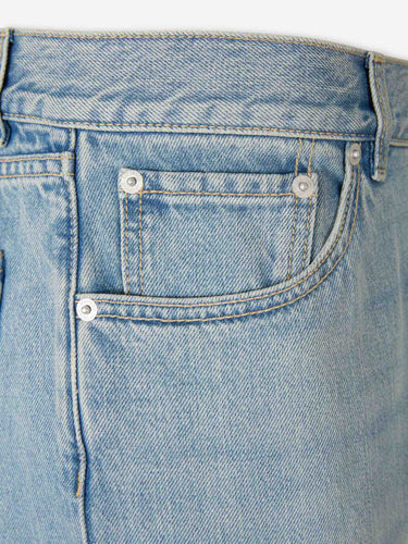 McQueen Hombre Barcelona Jeans Rectos Casual color Azul Denim sku 522-002988 00 - Foto 3