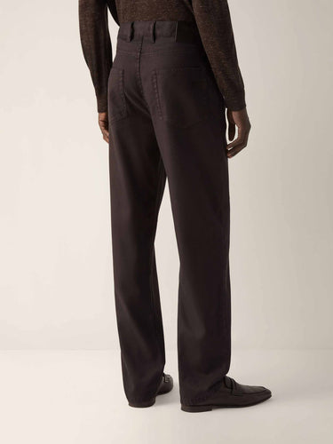 Zegna Hombre Barcelona Jeans Slim color Marrón Oscuro sku 522-002990 01 - Foto 3
