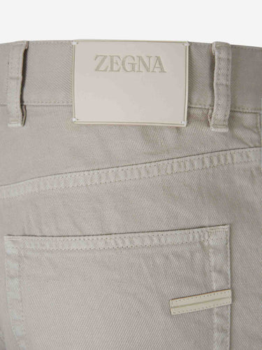 Zegna Hombre Barcelona Jeans Rectos color Gris Claro sku 522-002990 02 - Foto 4