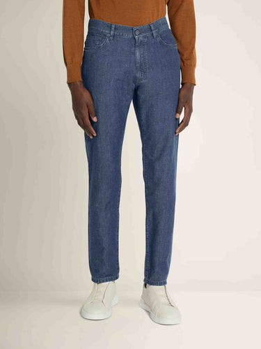 Zegna Hombre Barcelona Jeans Roccia color Azul Denim sku 522-002992 01 - Foto 2