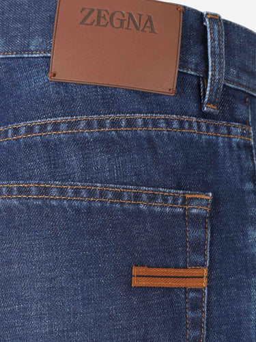 Zegna Hombre Barcelona Jeans Rectos color Azul Denim Oscuro sku 522-002993 01 - Foto 3