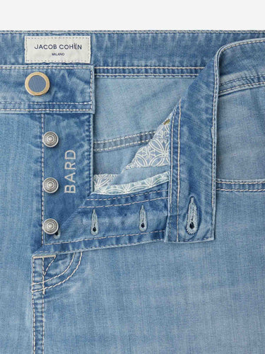 Jacob Cohën Hombre Barcelona Jeans Slim color Azul Denim sku 522-003001 01 - Foto 4