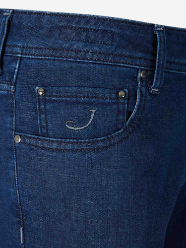 Jacob Cohën Hombre Barcelona Jeans Slim color Azul Denim Oscuro sku 522-003002 01 - Foto 3