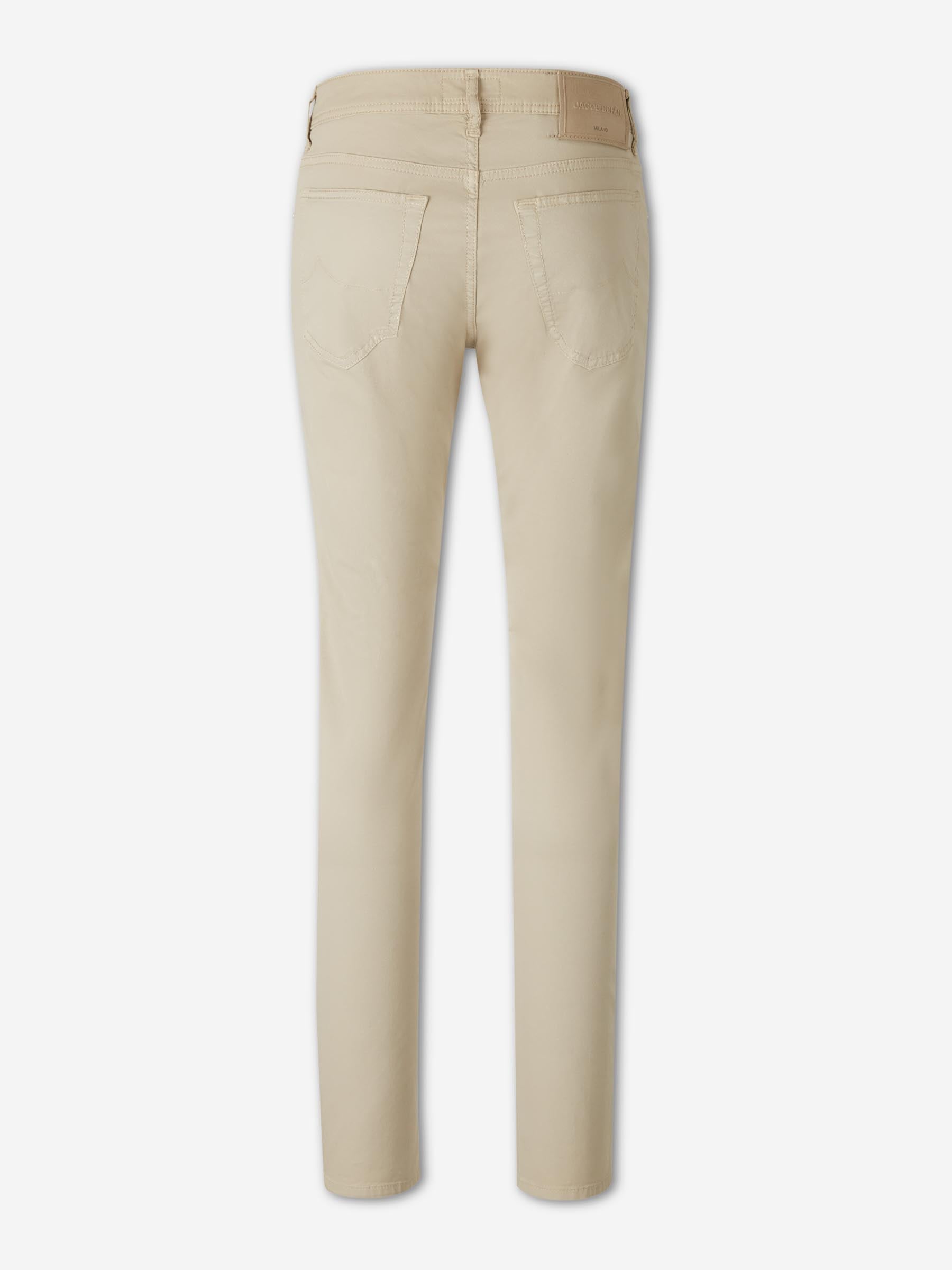 Jacob Cohën Hombre Barcelona Pantalones Rectos Bard color Beige sku 522-003004 04 - Foto 2