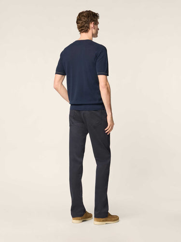 Jacob Cohën Hombre Barcelona Pantalones Rectos Bard color Azul Noche sku 522-003004 05 - Foto 3