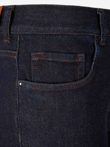 Canali Hombre Barcelona Jeans Rectos Regular color Azul Denim Oscuro sku 522-003005 01 - Foto 3