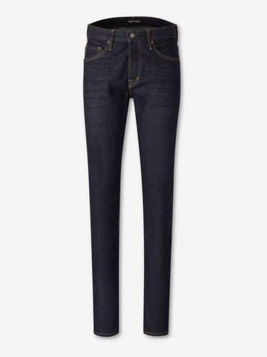 Tom Ford Hombre Barcelona Jeans Slim color Azul Denim Oscuro sku 522-003006 01 - Foto 1