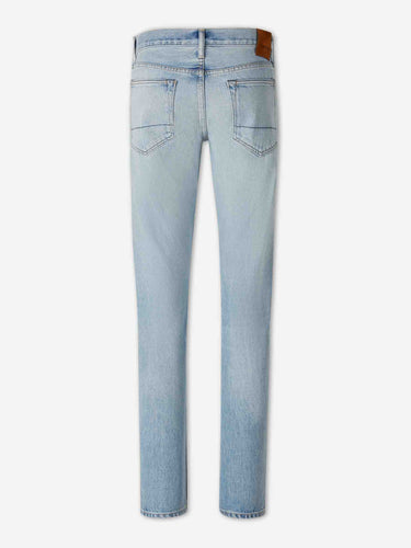 Tom Ford Hombre Barcelona Jeans Slim color Azul Denim Claro sku 522-003007 01 - Foto 2
