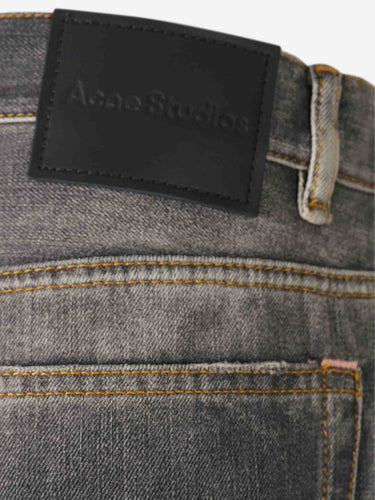 Acne Studios Hombre Barcelona Jeans Anchos Rectos color Negro sku 522-003008 01 - Foto 3
